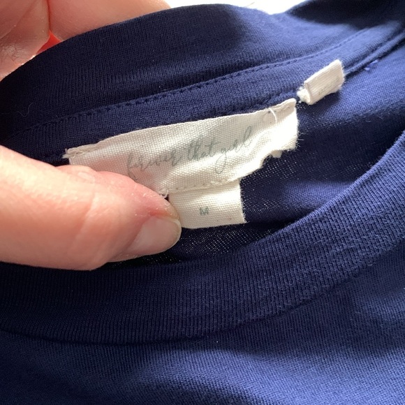 FOREVER THAT GIRL | Eyelit tee | MEDIUM| EUC - Picture 4 of 6